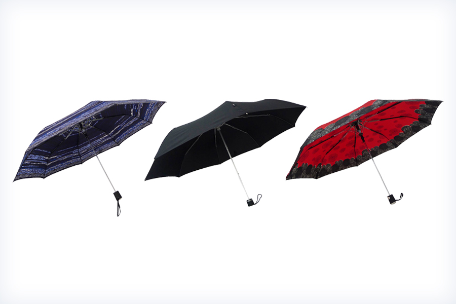 Modne kolorowe parasole